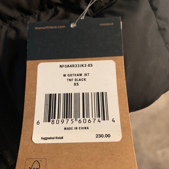 Woman’s Gotham NorthFace Jacket NWT - Picture 2 of 2